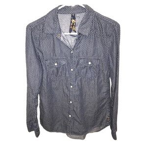 Seven7 button up denim shirt